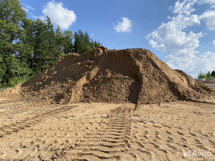 Песок, Щебень