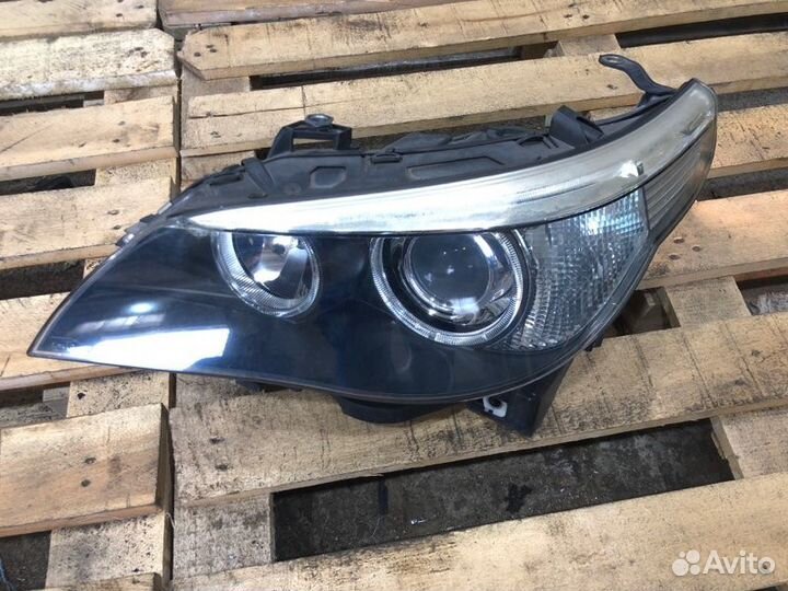 Фара би-ксенон адаптив передняя левая Bmw 5 E60