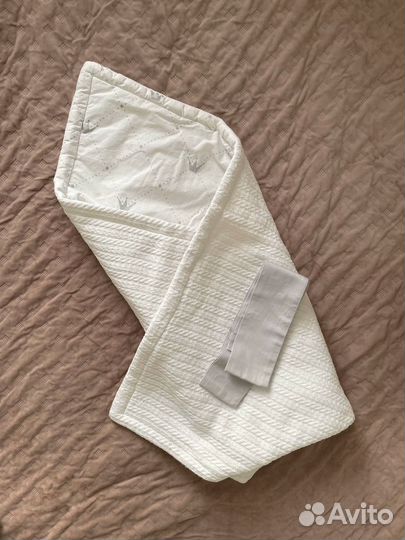 Плед конверт на выписку для новорожденного