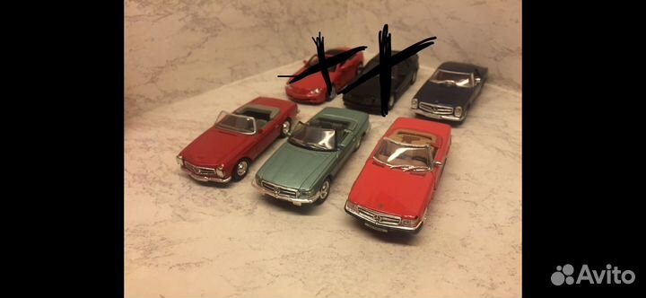 Модели Mercedes 1:43