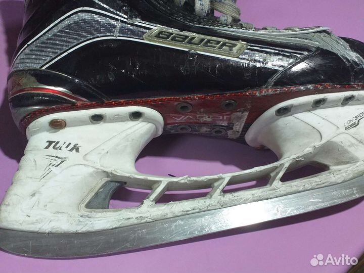 Коньки топ.проф. bauer 1x jr 5 ee 38.5рр