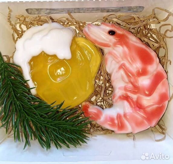 Набор из мыла ручной работы