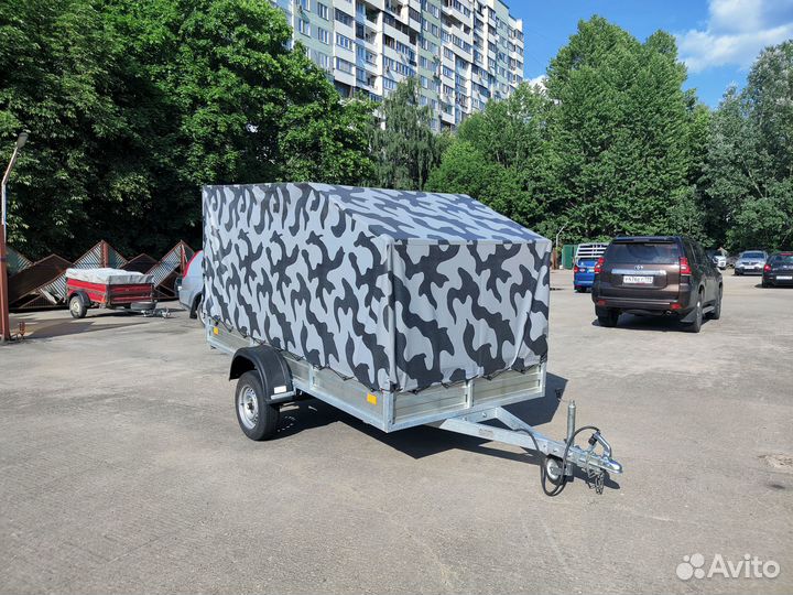 Прицеп легковой оцинкованный 3.2x1.5м