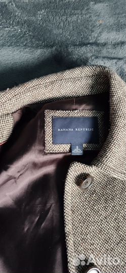 Пальто пиджак шерсть 44