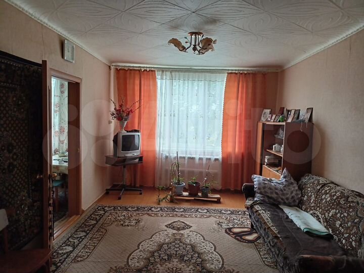 3-к. квартира, 59,5 м², 1/2 эт.