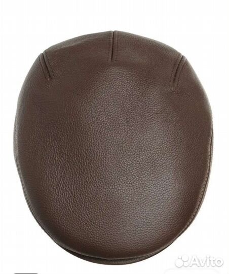 Кепка кожаная Starkoff 58