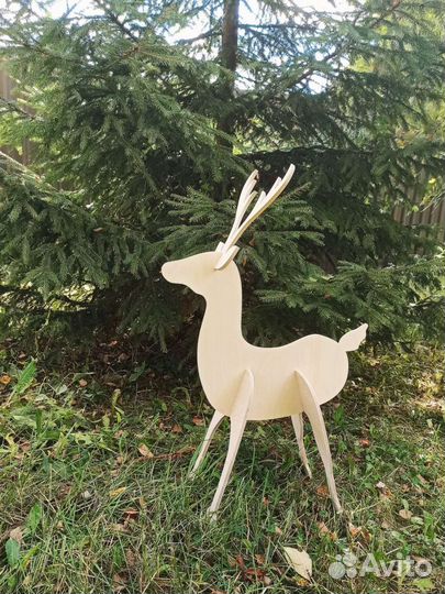 Олень, декоративная игрушка, под ёлку