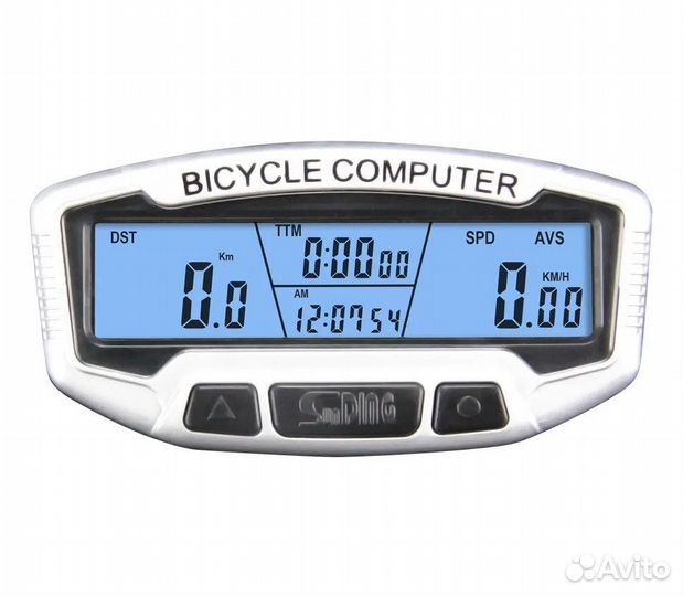 Велокомпьютер водонепроницаемый, 27 функций