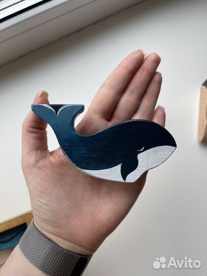 Деревянная мозаика ручной работы Маяк