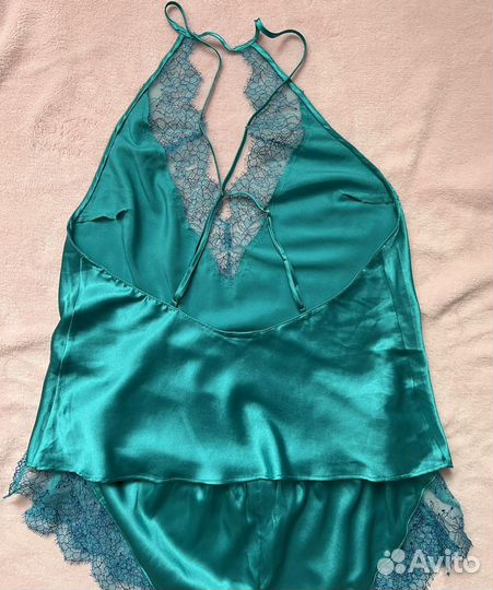 Пижама сатиновая Victoria’s secret размер S