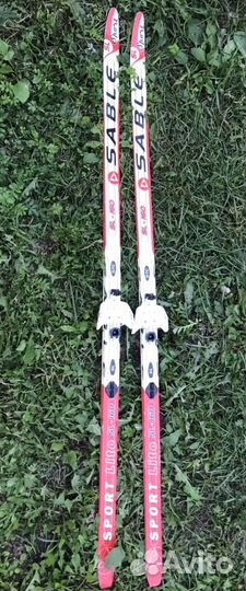 Беговые лыжи 160 см пластик