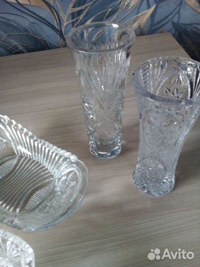 Ваза хрустальная СССР