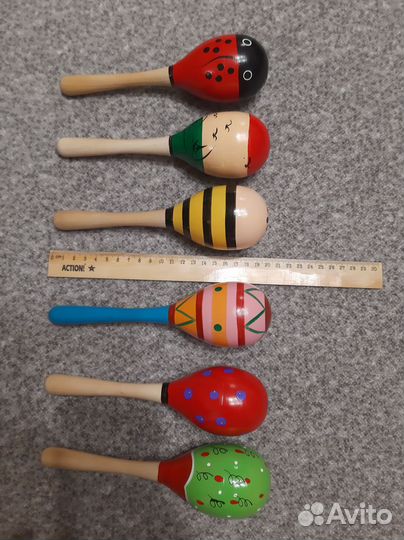Маракасы деревянные