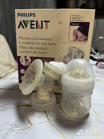 Молокоотсос avent ручной