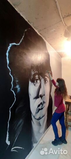 Художник по росписи стен, портреты