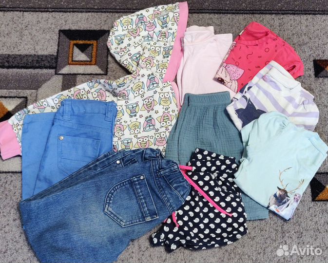 Пакет одежды на девочку 92-98-100 см