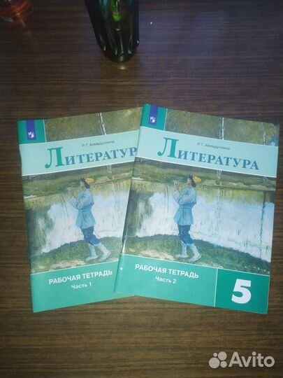Рабочие тетради по литературе 5 класс