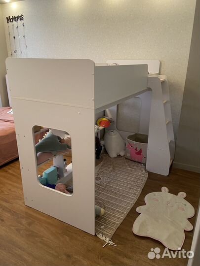 Детская кровать чердак