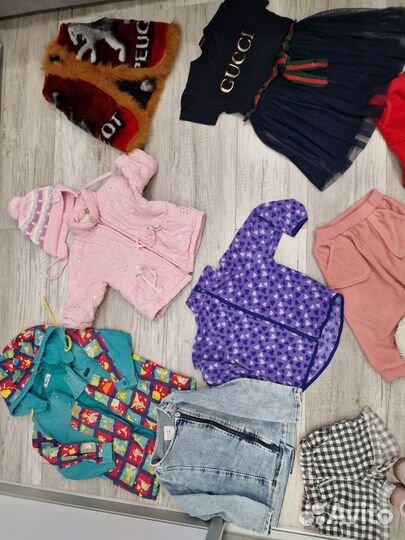 Пакет вещей с 86 до 98 размера