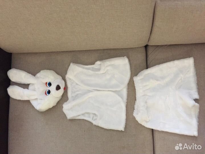 Новогодний костюм зайчик