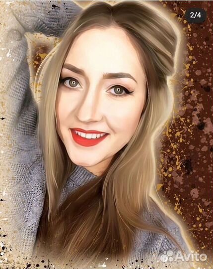 Портреты на холсте по фото