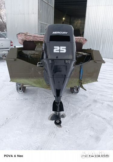 Моторная лодка Ока 4 с Mercury f25 efi