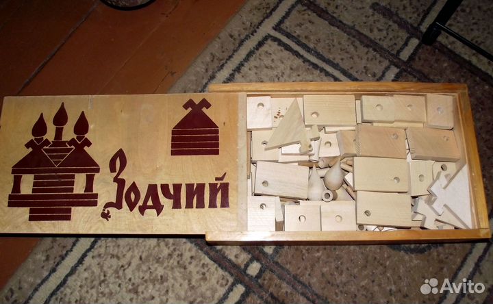 Деревянный Конструктор 