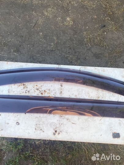 Дефлекторы ветровики окон фольсваген Туарег