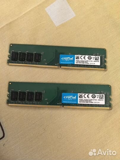 Оперативная память ddr4 8gb