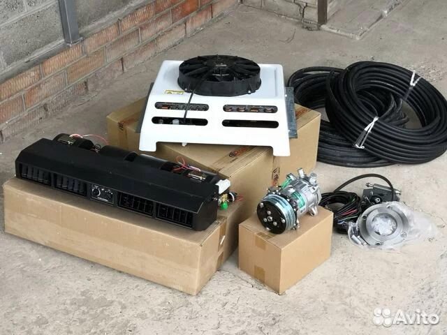 Монтаж на трактора и Камазы кондиционеров