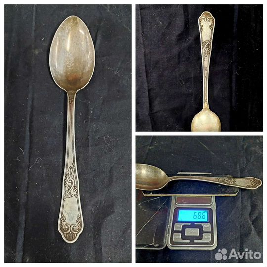 Ложки вилки мельхиор,серебро СССР