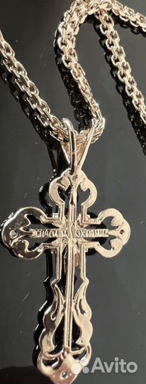 Цепь с крестом