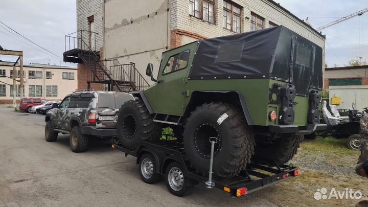 Плавающий Вездеход-Болотоход Тундра с эпсм