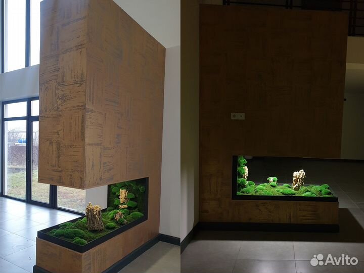 Озеленение гостиниц кафе магазинов декор