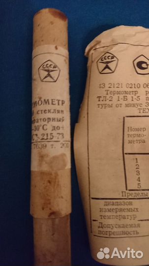 Термометр ртутный лабораторный тл-2