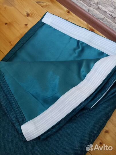 Новые шторы рогожка 4.5 м блэкаут