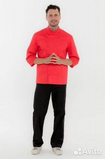 Китель поварской мужской белый