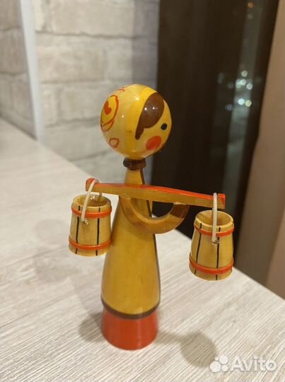 Винтажные деревянные фигурки СССР