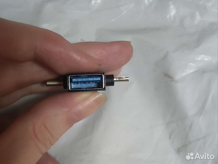 OTG адаптер 2в1 microusb и tapy-с