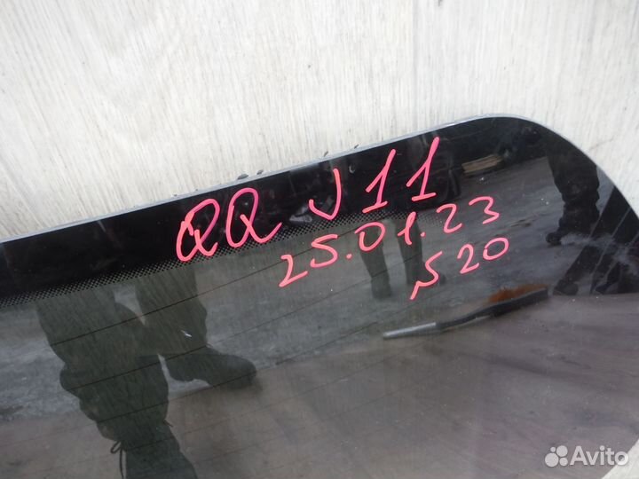 Стекло крышки багажника №20 nissan Qashqai J11