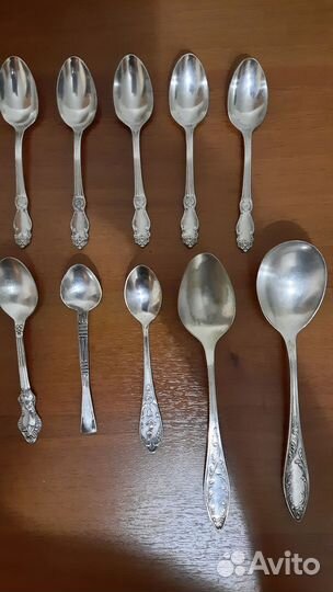 Ложки из мельхиора СССР б.у