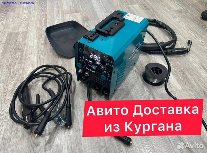 Сварочный аппарат роторм 4в1 mma mig flux lift tig (Арт.47271)