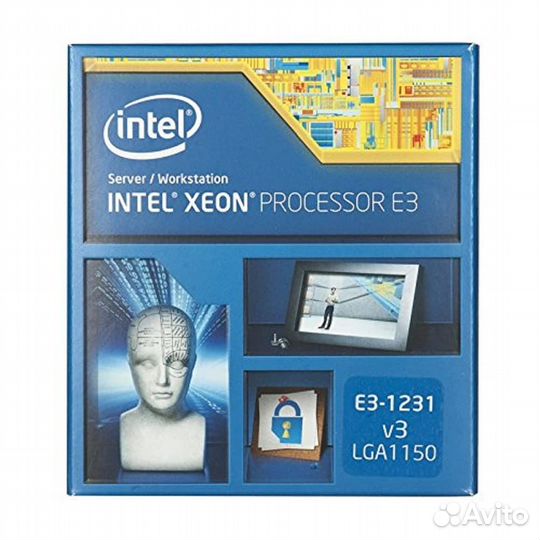 Intel Xeon 1231 v3 LGA 1150 (аналог Core i7 4770)