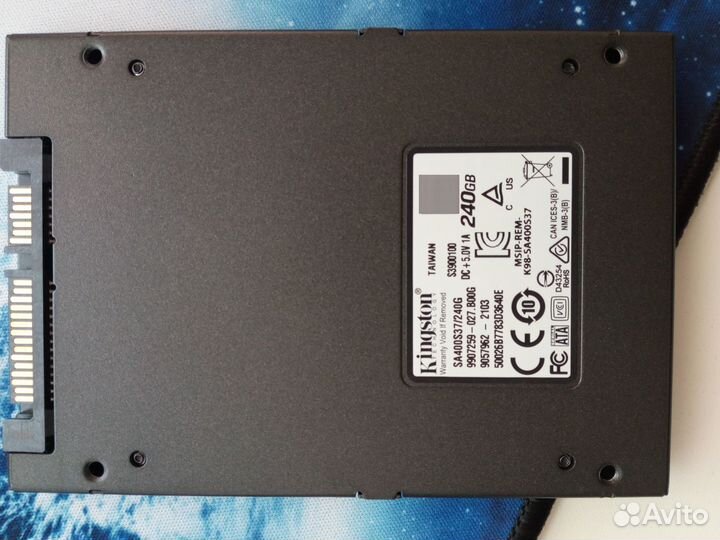 SSD накопитель Kingston (240Gb) A400