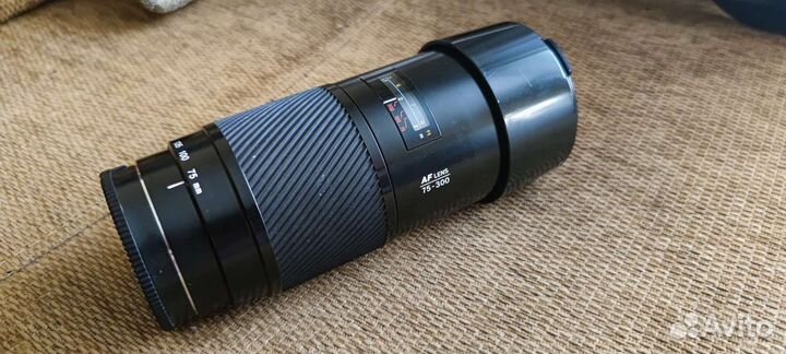Объектив minolta af 75-300 f 4.5-5.6