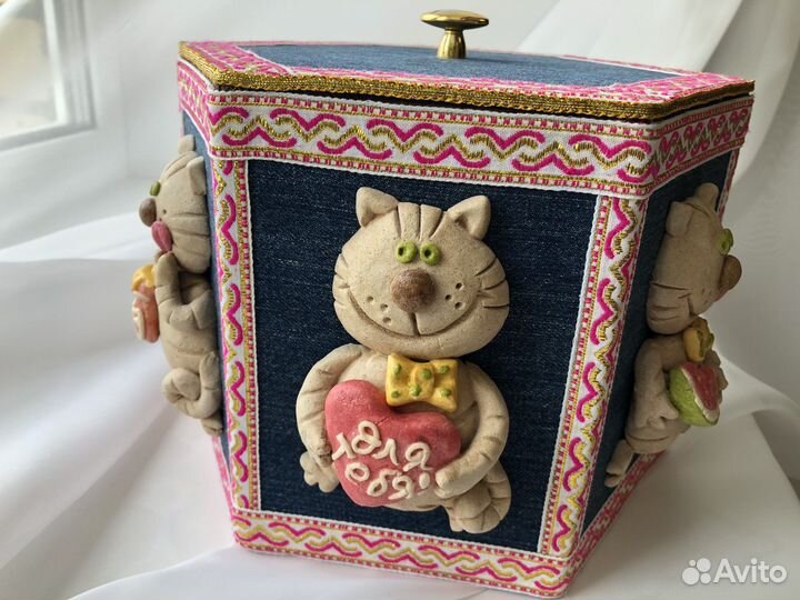 Шкатулка-поделка