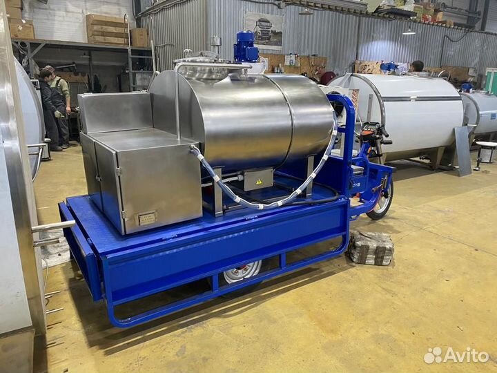 Молочное такси мт-1000 на трицикле