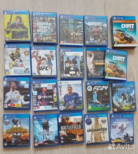 Диски на ps4, ps5 игры для PS4, PS5