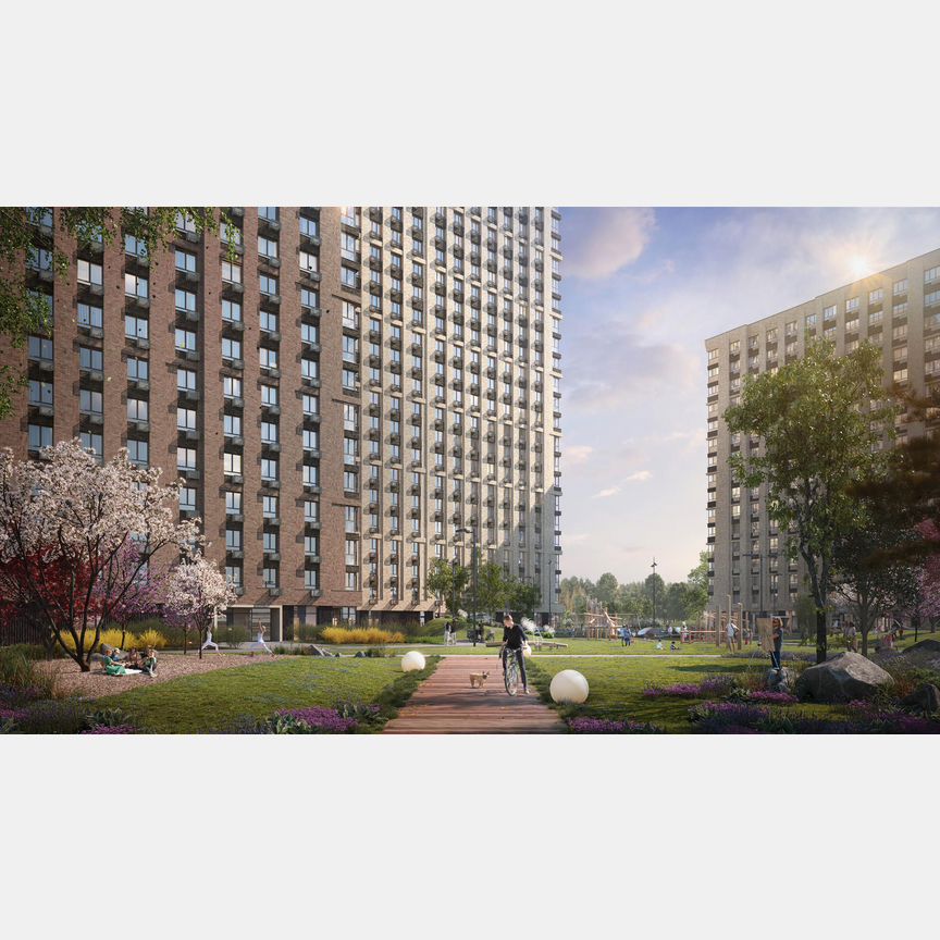 1-к. апартаменты, 41,9 м², 12/23 эт.