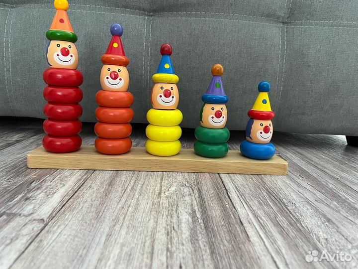 Развивающие игрушки пиромидка